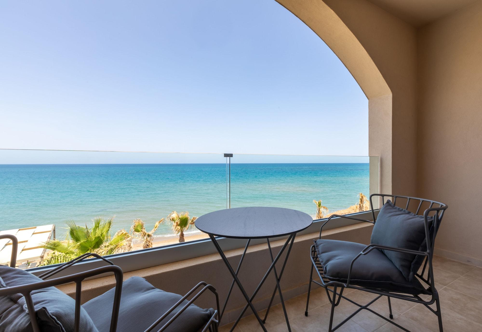 Agelia Beach Hotel Sfáka Exteriör bild
