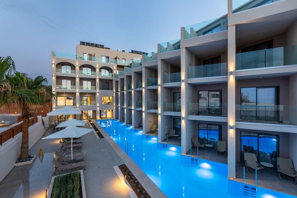 Agelia Beach Hotel Sfáka Exteriör bild